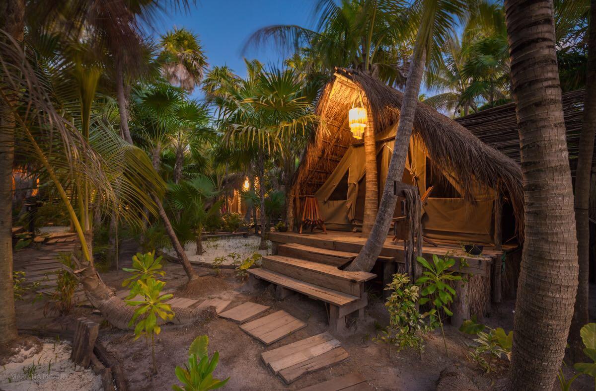 Nativus Glamping & Cenote Tulum Hotel Екстериор снимка